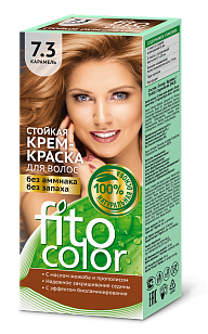 

Стойкая крем-краска для волос (цвета карамель 7.3 ) FITOCOLOR