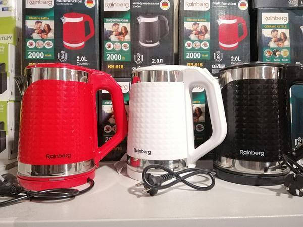 

Електричний чайник Rainberg 2л і 2000Вт