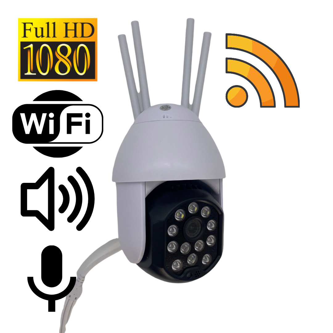 

Уличная IP камера видеонаблюдения поворотная CAD CP11-12 WIFI 2 mp 7856