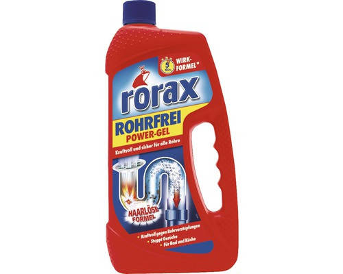 

Мощный гель для очистки водосточных труб Rorax Rohrfrei Power-Gel 1 л