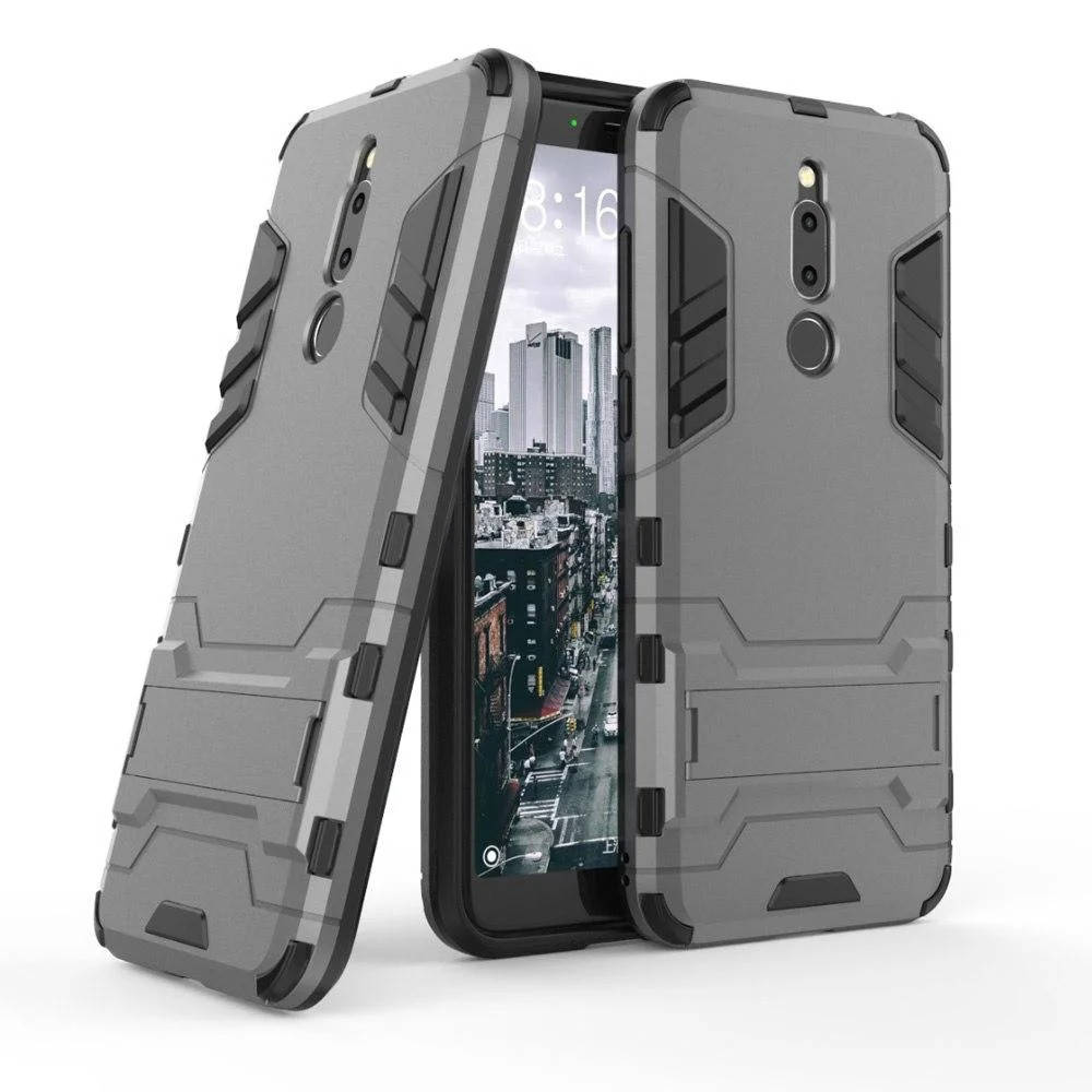 

Чехол Iron для Meizu M6T бронированный Бампер Броня Gray, Серый