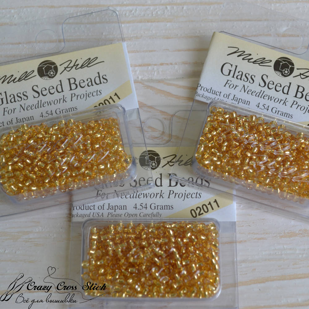 

Бисер Glass Seed Beads Mill Hill 02011