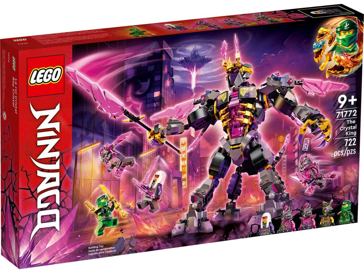 

Конструктор Lego Ninjago Кристальный король 723 детали (71772), Черный