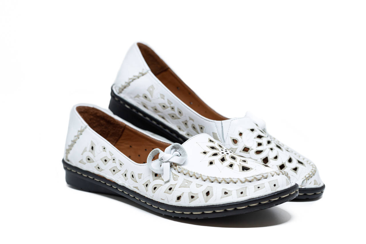 

Женcкие балетки с перфорацией Botti Gelo 37