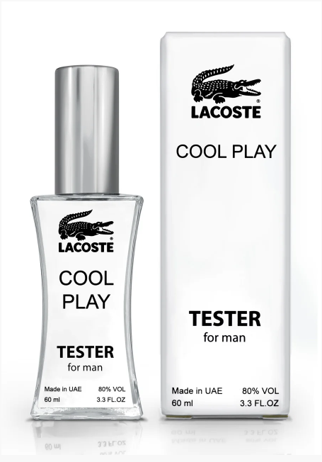 

Тестер мужской Lacoste Cool Play, 60 мл. (мужской парфюм Лакост Кул Плей )