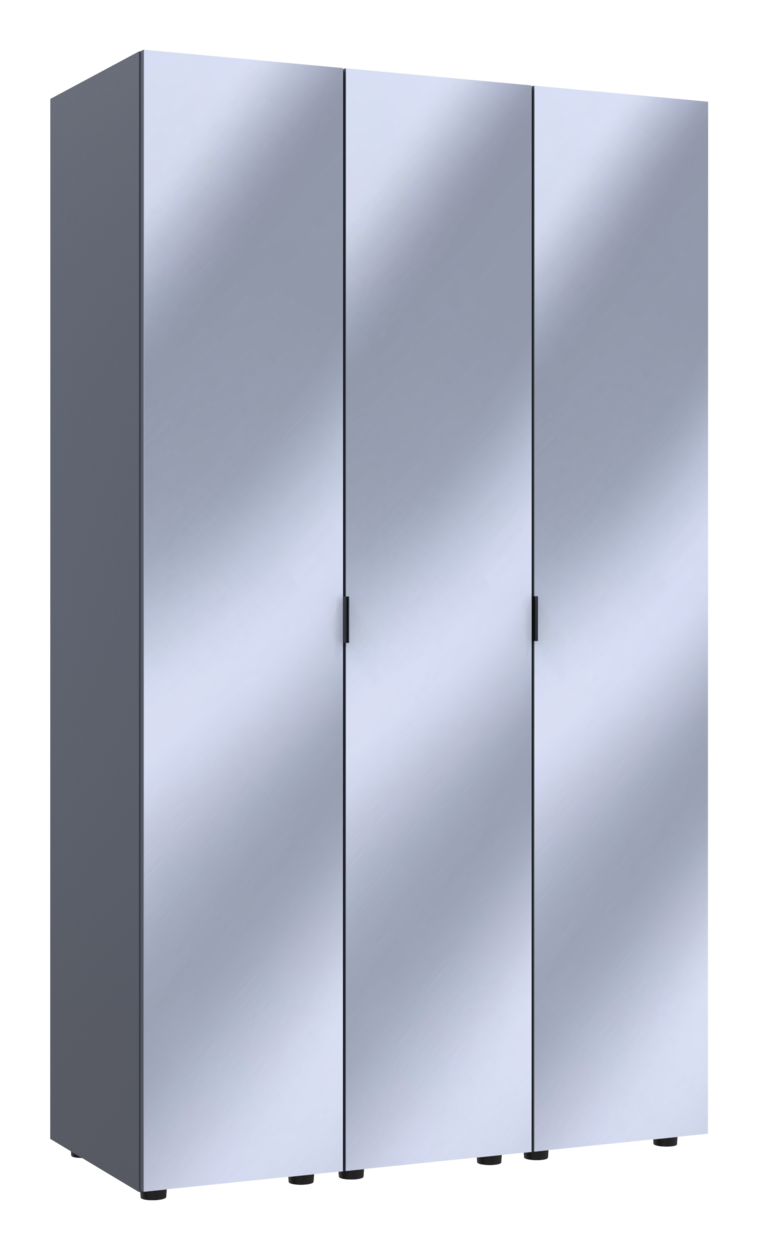 Комплект Doros Гелар Графіт 3 Дзеркала 117х49.5х203.4 (42002167) 4