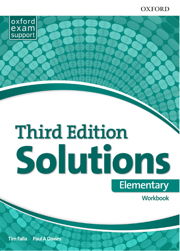 

Solutions Elementary Work book