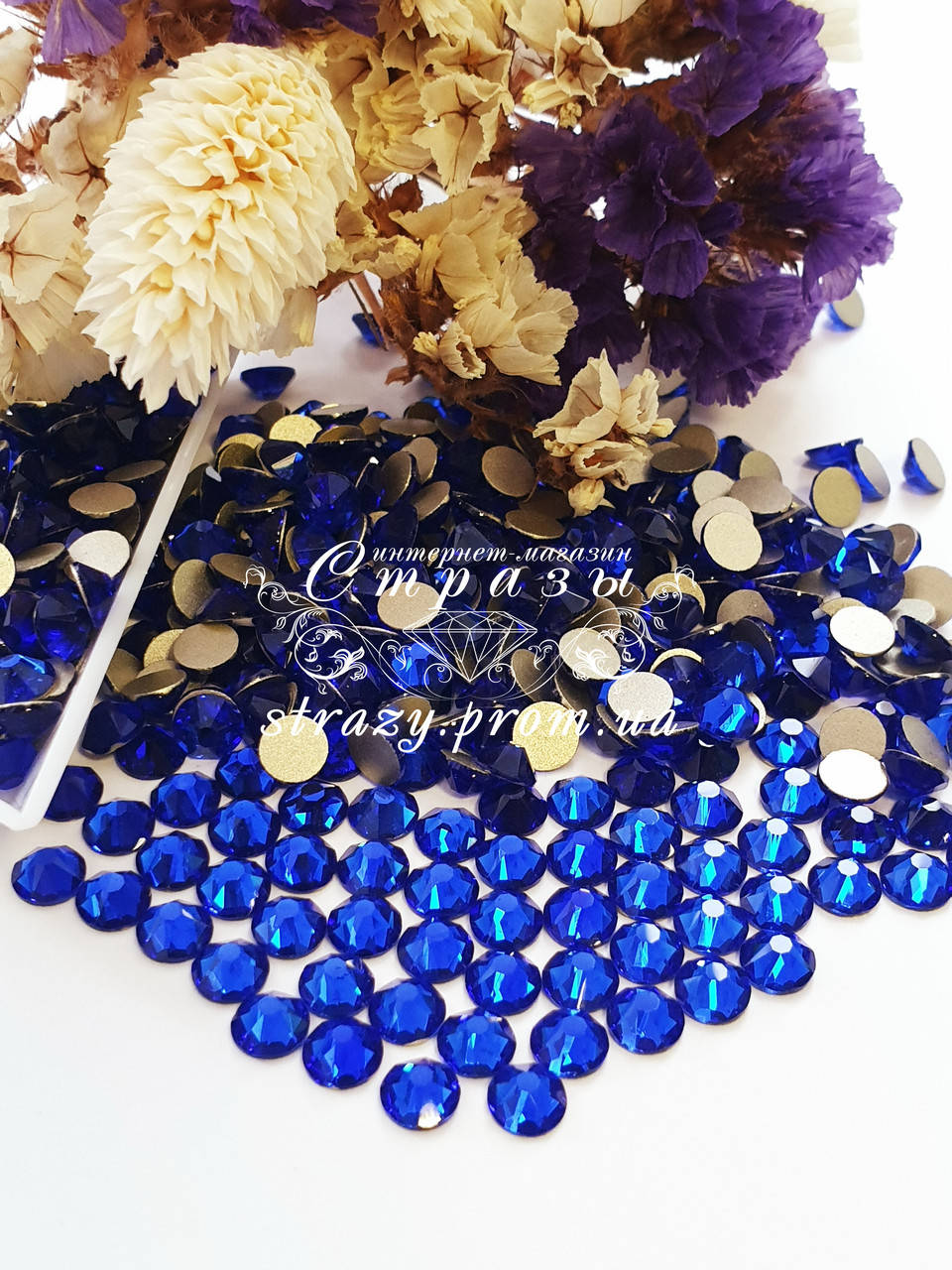 

Стразы ss16 Sapphire (Cobalt) Xirius, 1440шт. (4.0мм) "Premium"