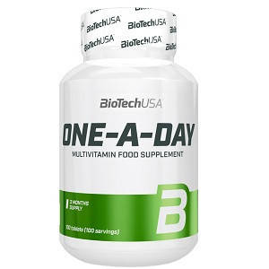 

Витамины и минералы - BioTech USA One - A - Day /100 tabs