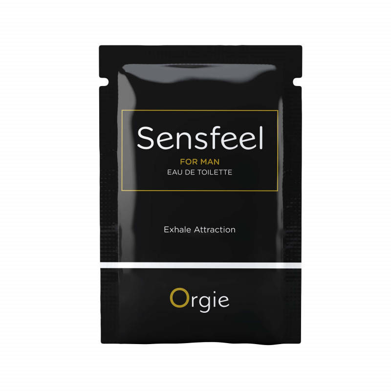 

ПРОБНИК Мужская туалетная вода Orgie SENSFEEL + афродизиак, 1 мл