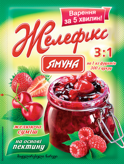 

Желююча суміш Желефікс 3:1