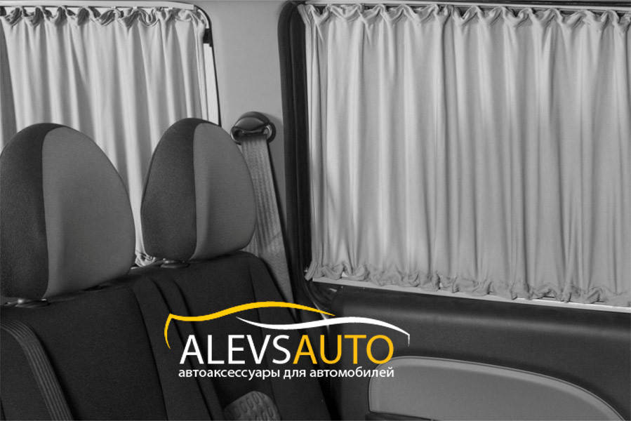 

Шторы Renault Kangoo 2008-2012 Серые