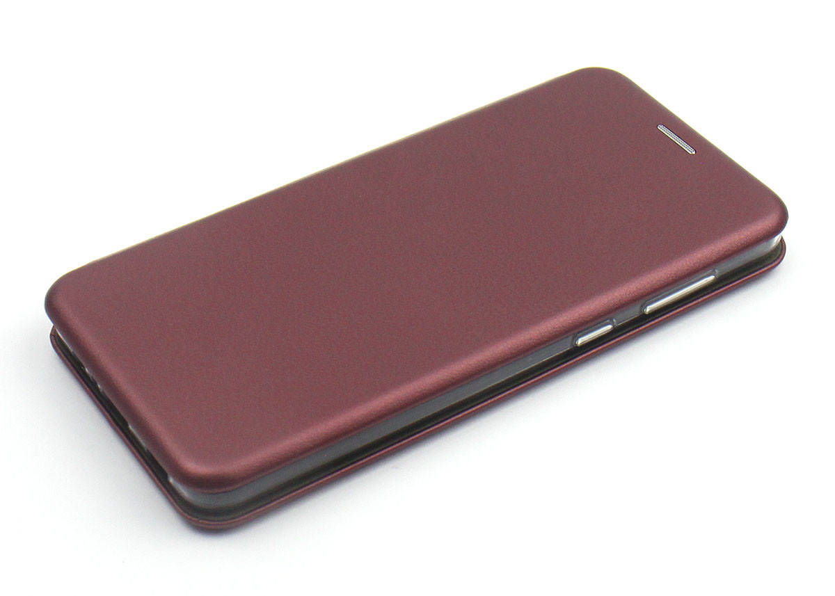 

Чехол книжка Level для Samsung Galaxy A02 A022 Экокожа Бордовый