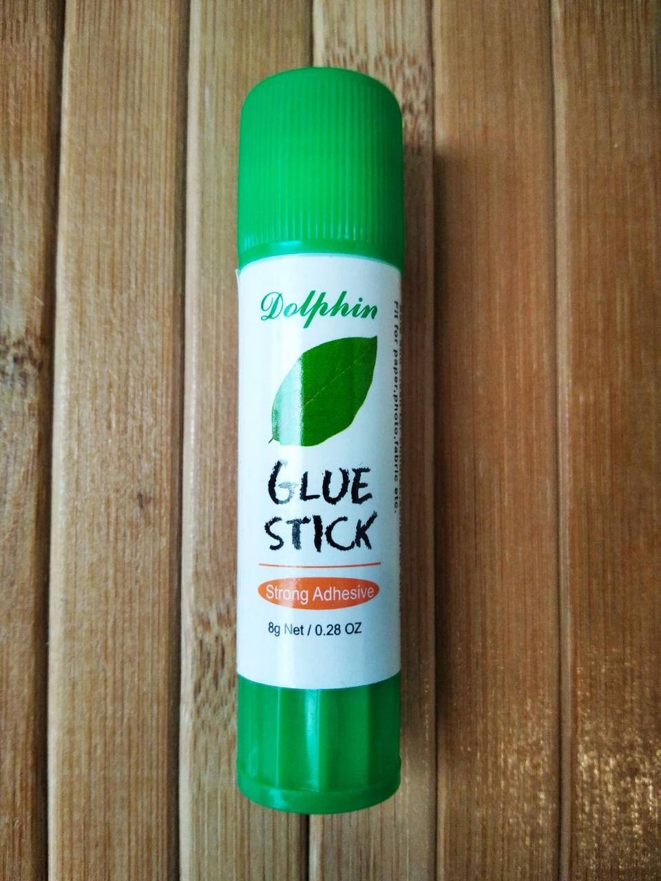 

Клей сухой glue stick 8 g Dolphin безцветный, сильный | Клей карандаш |
