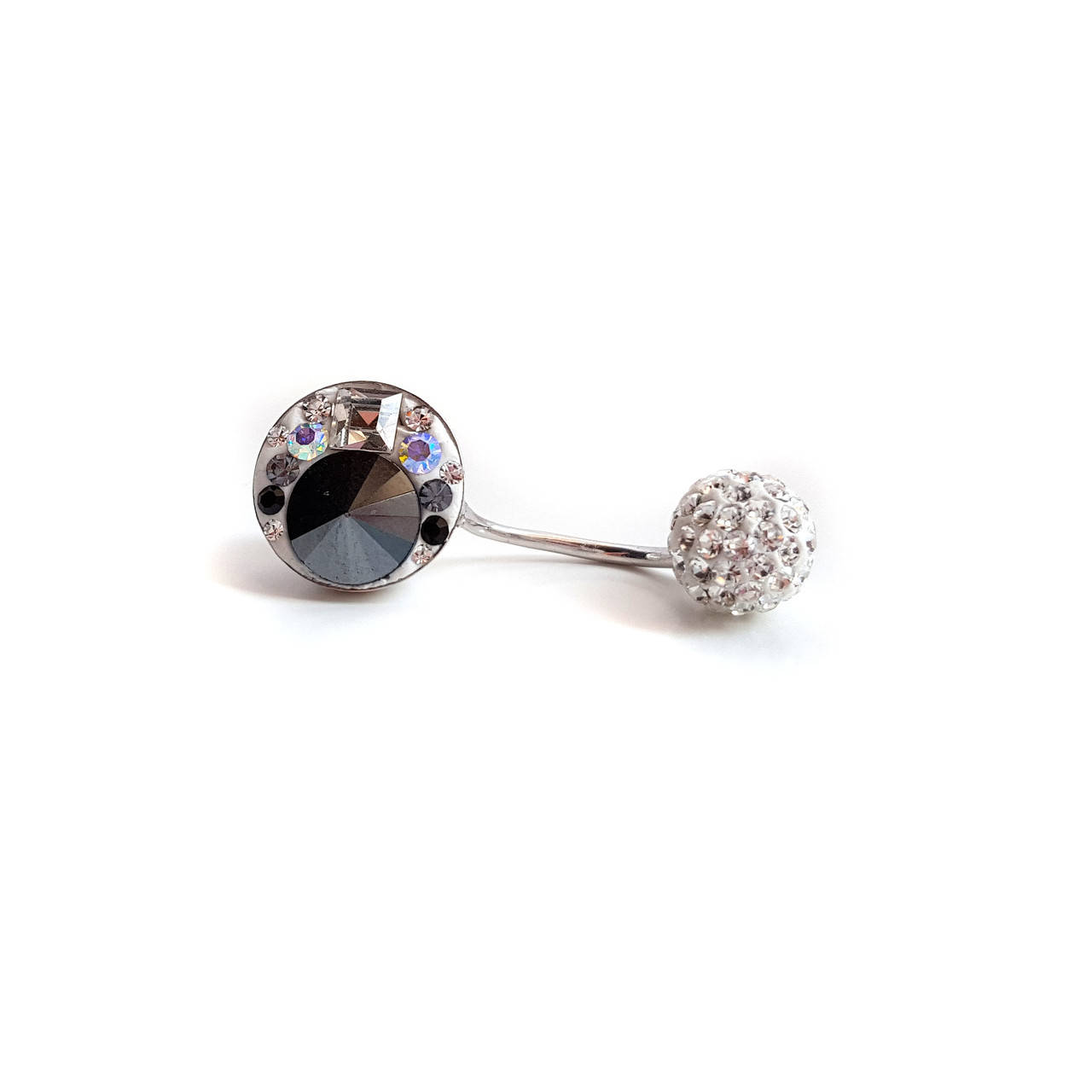 

Пирсинг серебряный с Swarovski
