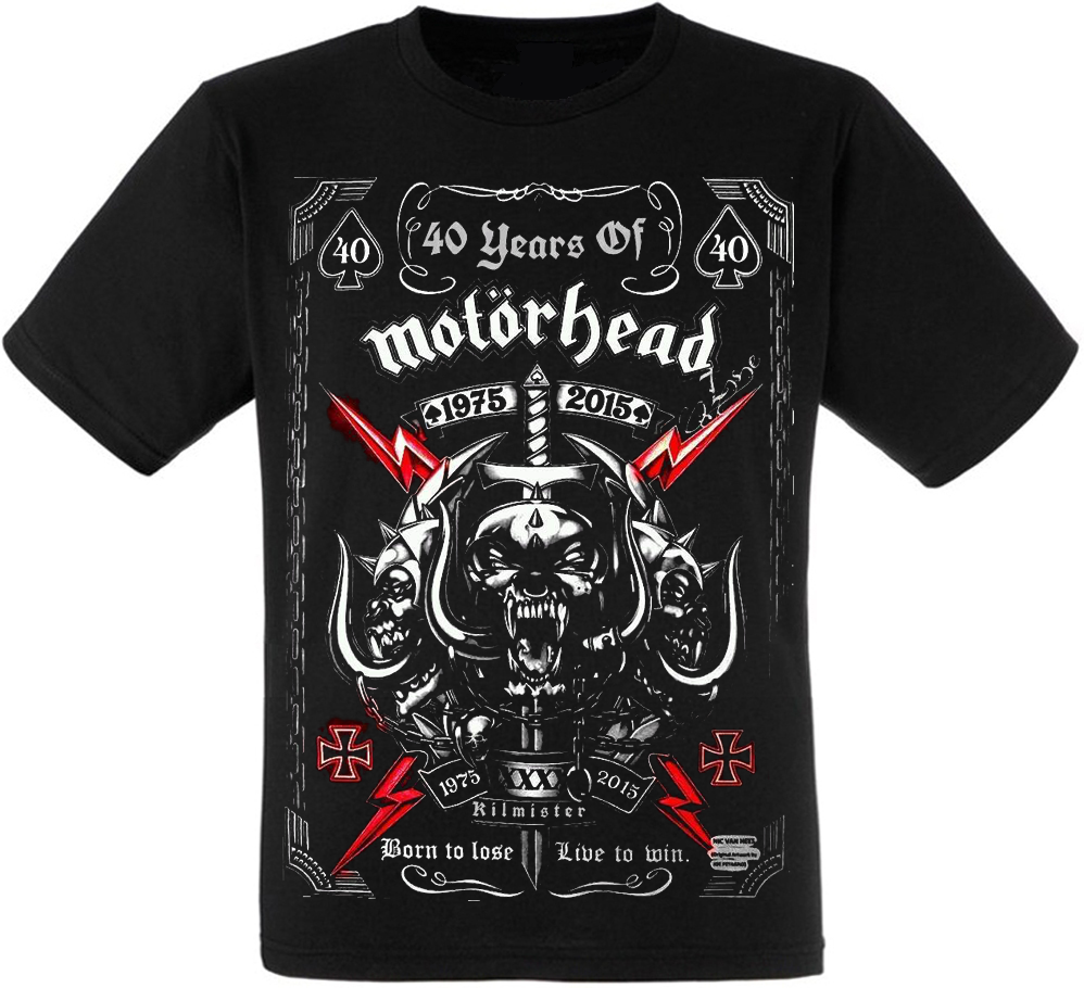 

Футболка Motorhead "40 Years Of Motorhead" XXL