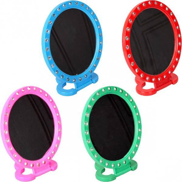 

Зеркало на пластиковой подставке «Круг», D16 см