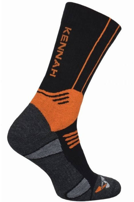 

Носки мужские KENNAH 142-J1N треккинговые летние, 27-28 (42-44), черный