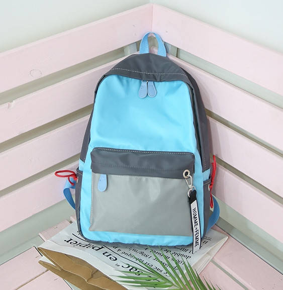 

Городской водоотталкивающий рюкзак голубой, Черный