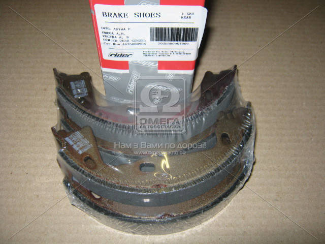 

Колодка тормозные барабанные OPEL ASTRA F, OMEGA A,B, VECTRA A,B