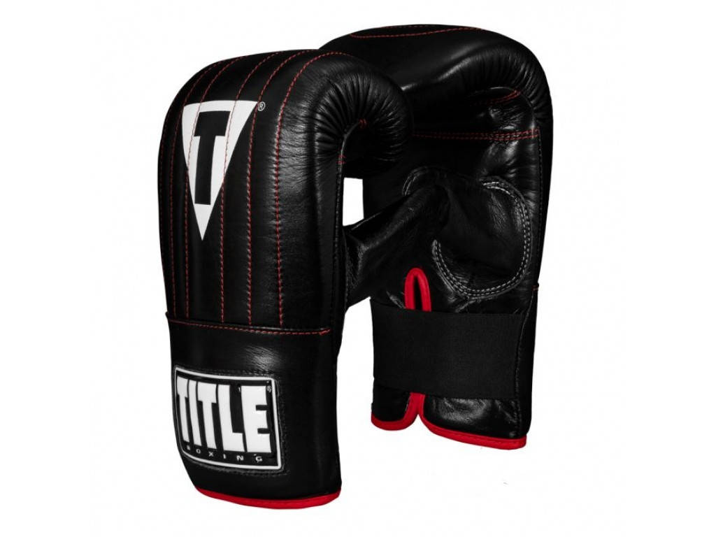 

Боксерские снарядные перчатки TITLE Boxing Pro Leather Speed Bag Gloves 3.0, Черный