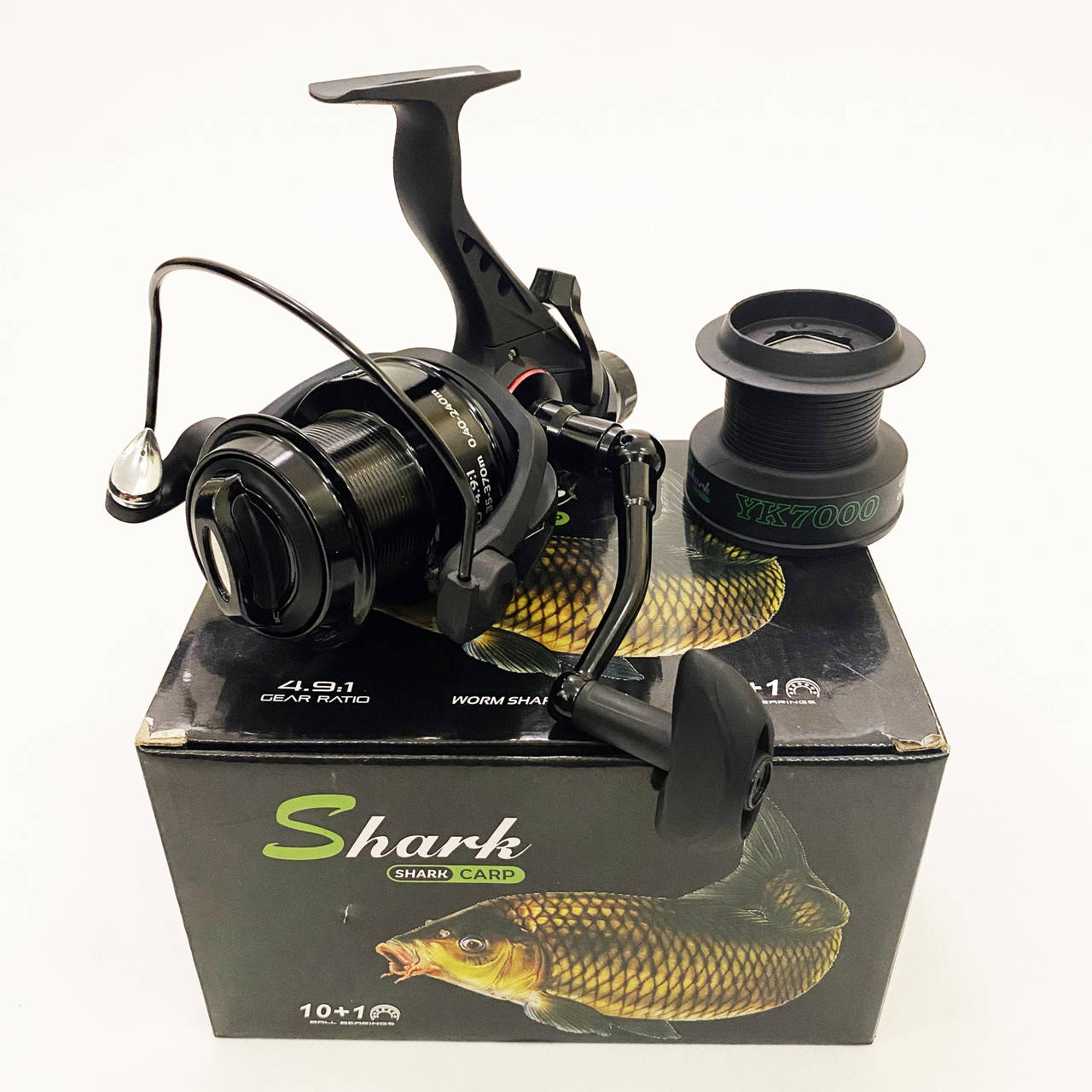 

Катушка Shark Carp Pro YK 10 +1BB, Черный