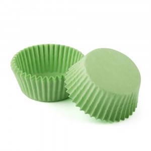 

Бумажная форма для мини кексов 5 (40х24) зеленая (100 г)