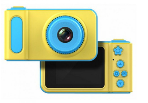 

Детский Фотоаппарат с экраном синий Smart Kids Camera V7