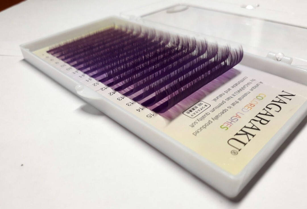 

Ресницы Nagaraku (фиолетовый) 0.10D