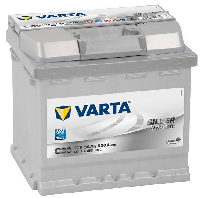

Аккумулятор автомобильный Varta 6СТ-54 SILVER dynamic (C30)
