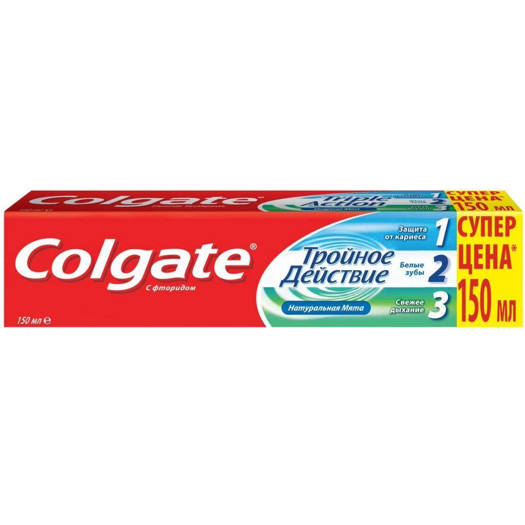 

Зубна паста Colgate 150 мл Тройное дейст