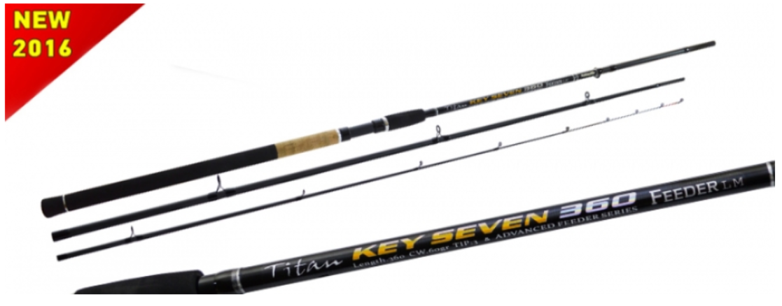 

Удилище Fishing ROI Titan Key Seven 390 Feeder 120gr