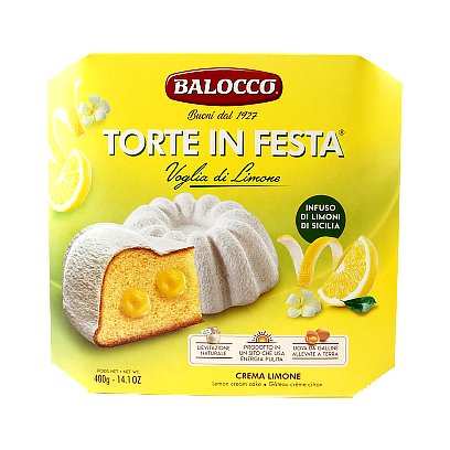 

Панетон Балоко лимон Balocco torte in festa limone 400g 6шт/ящ (Код : 00-00005684)