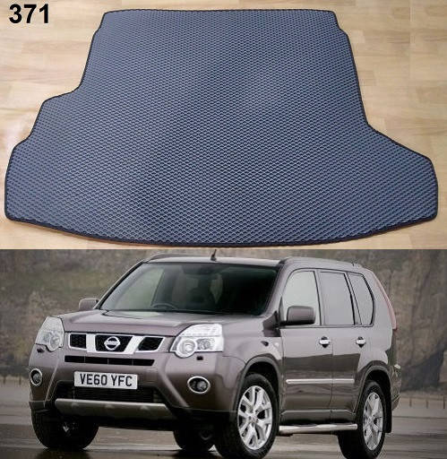 

Коврик ЕВА в багажник Nissan X-Trail (T31) '07-14, Черный