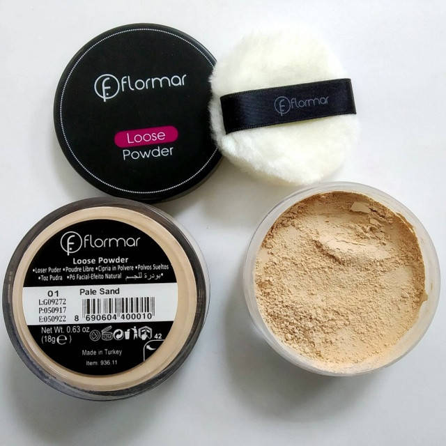 

Рассыпчатая пудра для лица Flormar Loose Powder Светло-бежевая № 01 Pale Sand