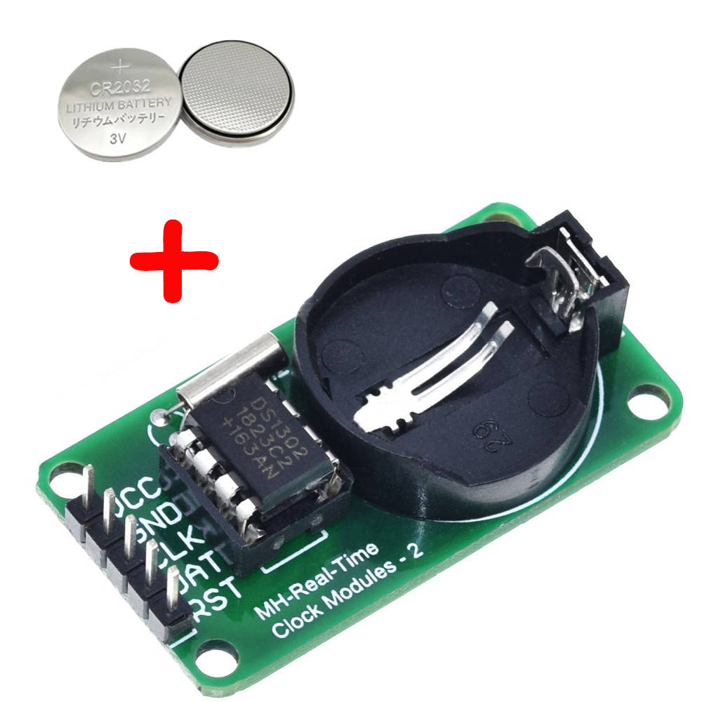 

Часы реального времени RTC DS1302 + батарейка!