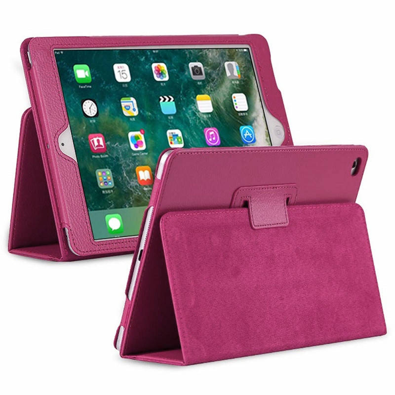 

Чехол книжка iPad Mini 1/2/3 New Leather Wine