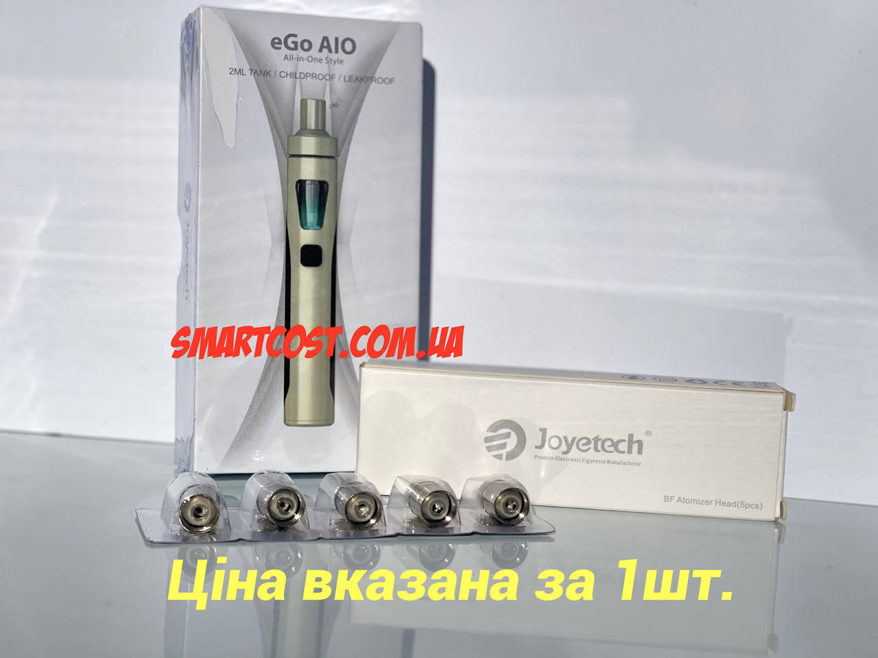 

Joyetech ego aio 0.6om original Cubis BF Coil SS316 Сменный испаритель для его айо