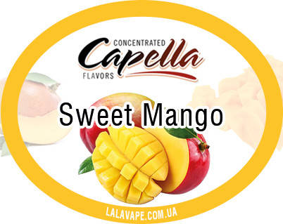 

Ароматизатор Capella Sweet Mango (Сладкий Манго) 30мл