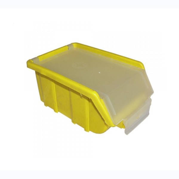 

Метизные лотки ящики ораганайзеры под метизы инструменты болты гайки 170х110х75 пластиковые 702, Желтый