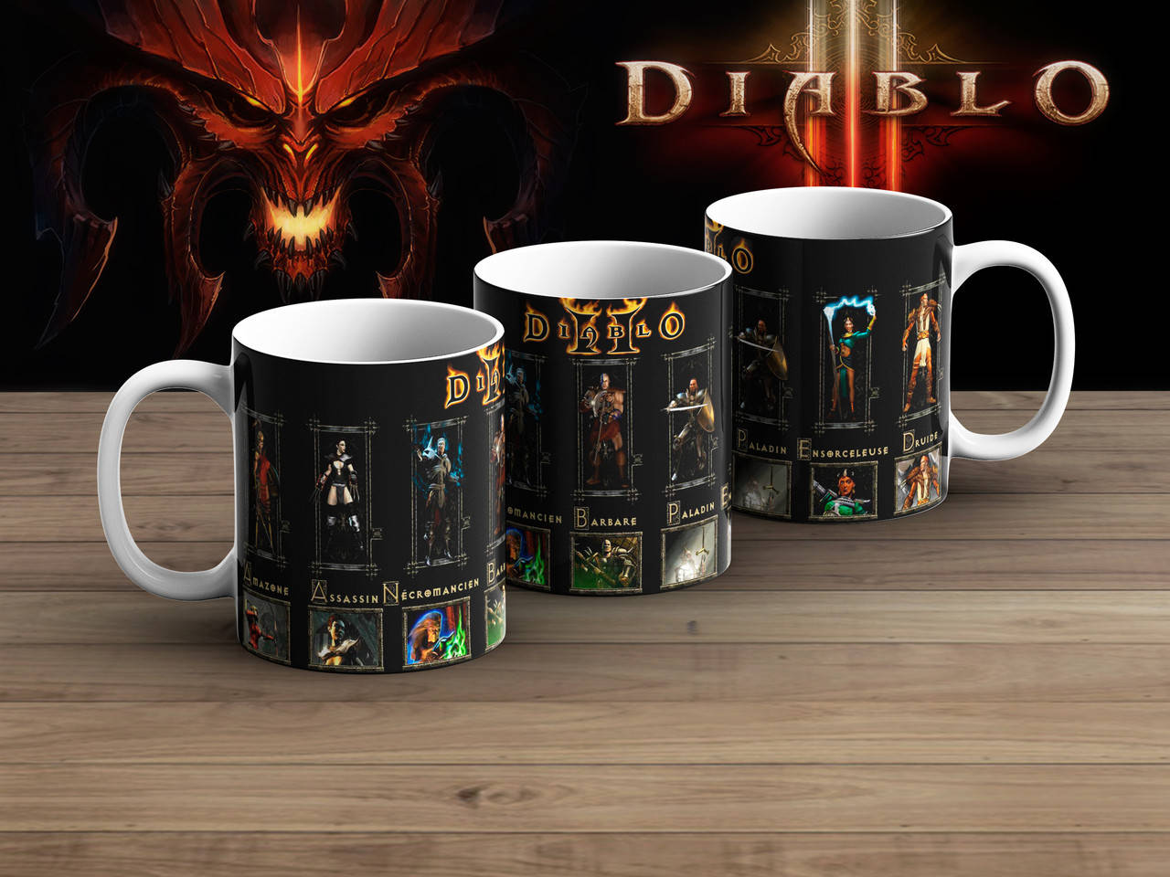 

Чашка Диабло 2 Диабло 3 / Diablo III