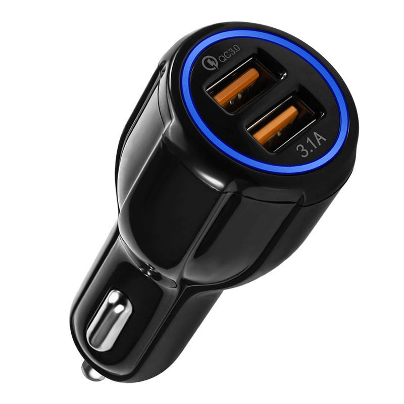 

Автомобильное зарядное устройство CountryMan 3.0 USB 2 чёрный