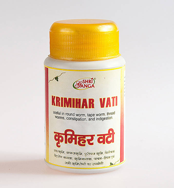 

Кримихар — паразиты, глисты Krimihar Vati 50gm