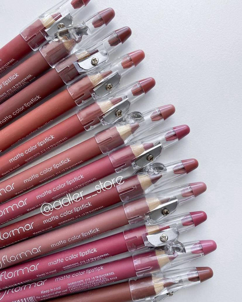 

Набор контурных карандашей для губ, 12 оттенков