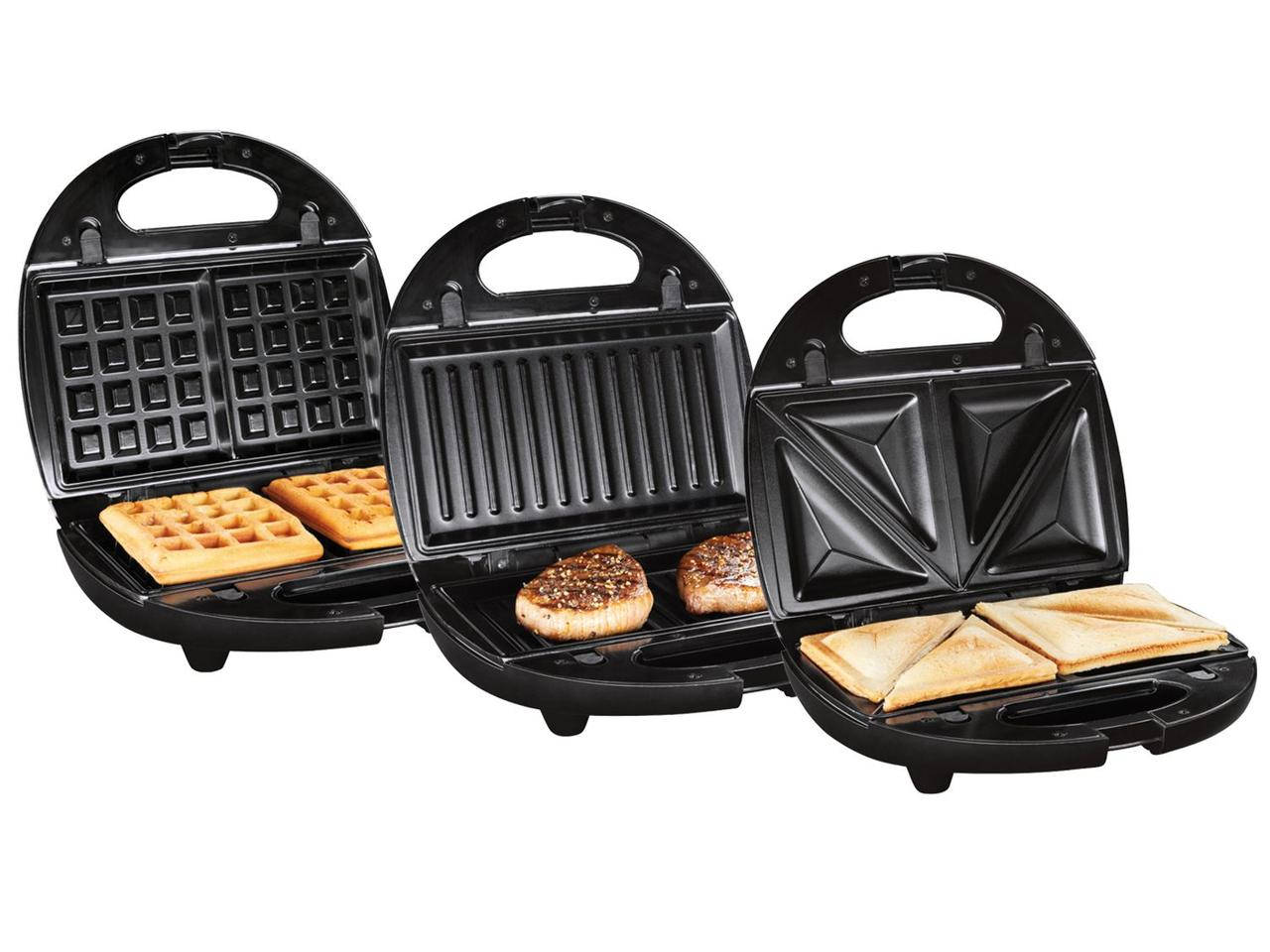 

Сендвичница - вафельница - гриль Silver Crest SSMW 750 B2 Мультимейкер 3 в 1 (Германия)