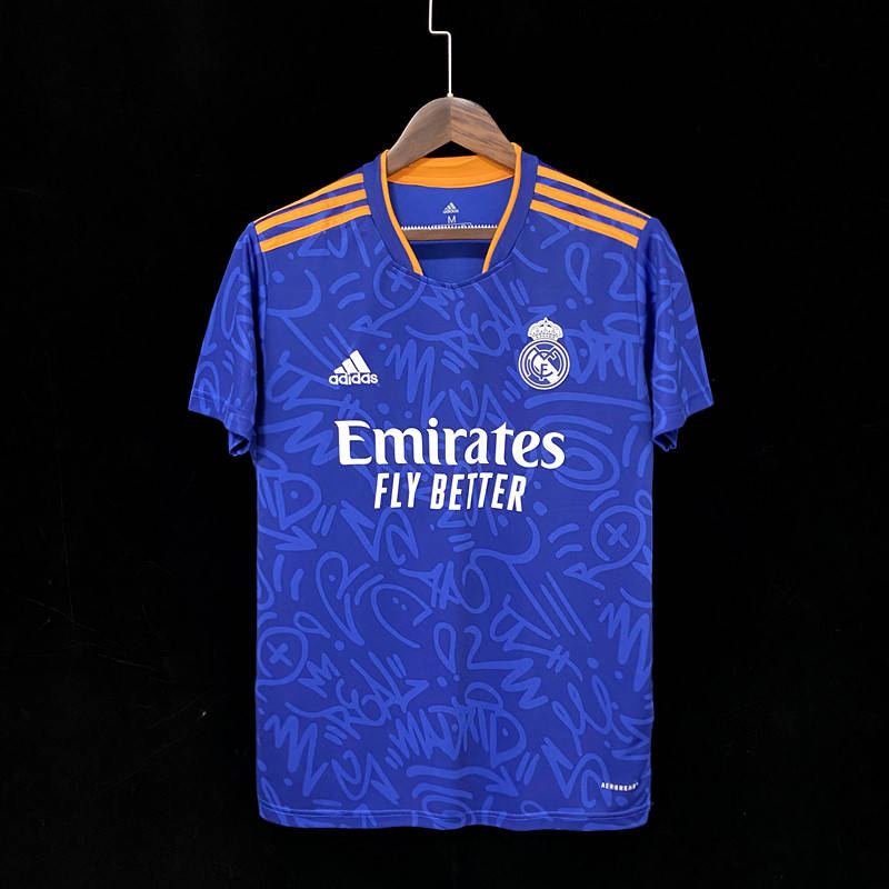 

Футбольная форма Реал Мадрид Real Madrid 2021-22 выездная