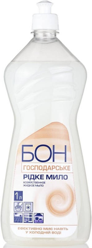 

Господарське мило рідке Еленсі 1л біле