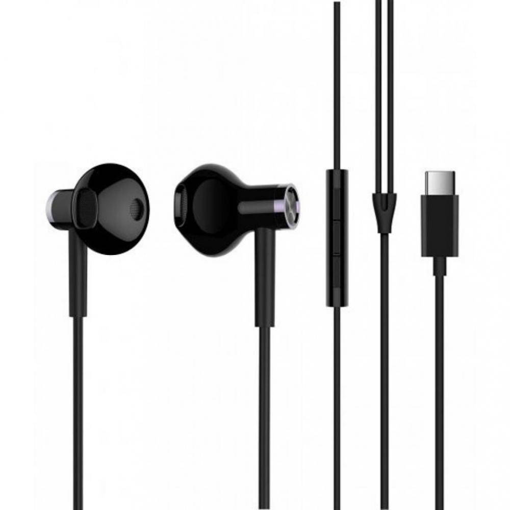 

Наушники Xiaomi Mi Dual Driver Earphones Type-C Black, Черный