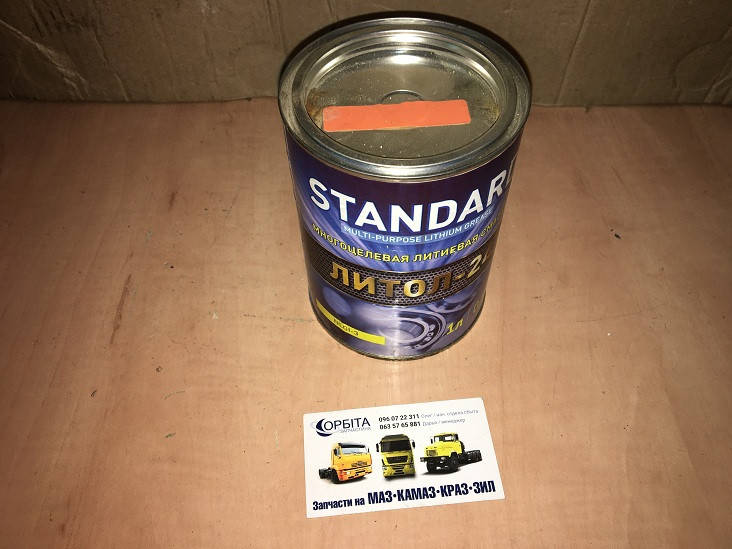 

Смазка Литол-24 Standard (Банка жесть 1л /0,8кг)