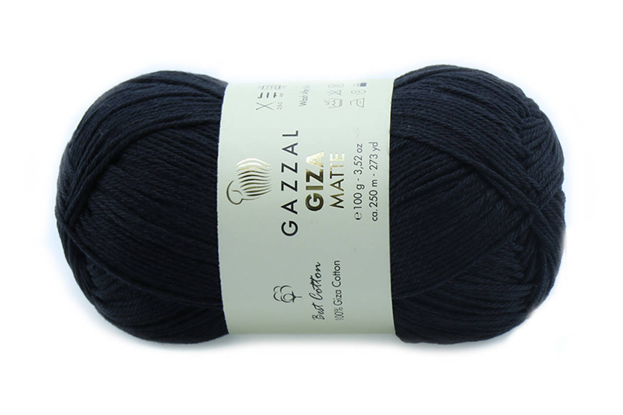 

Gazzal Giza Matte, Черный №5557